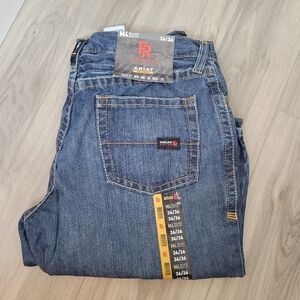 Mens Ariat FR Relaxed Boot Cut Jeans